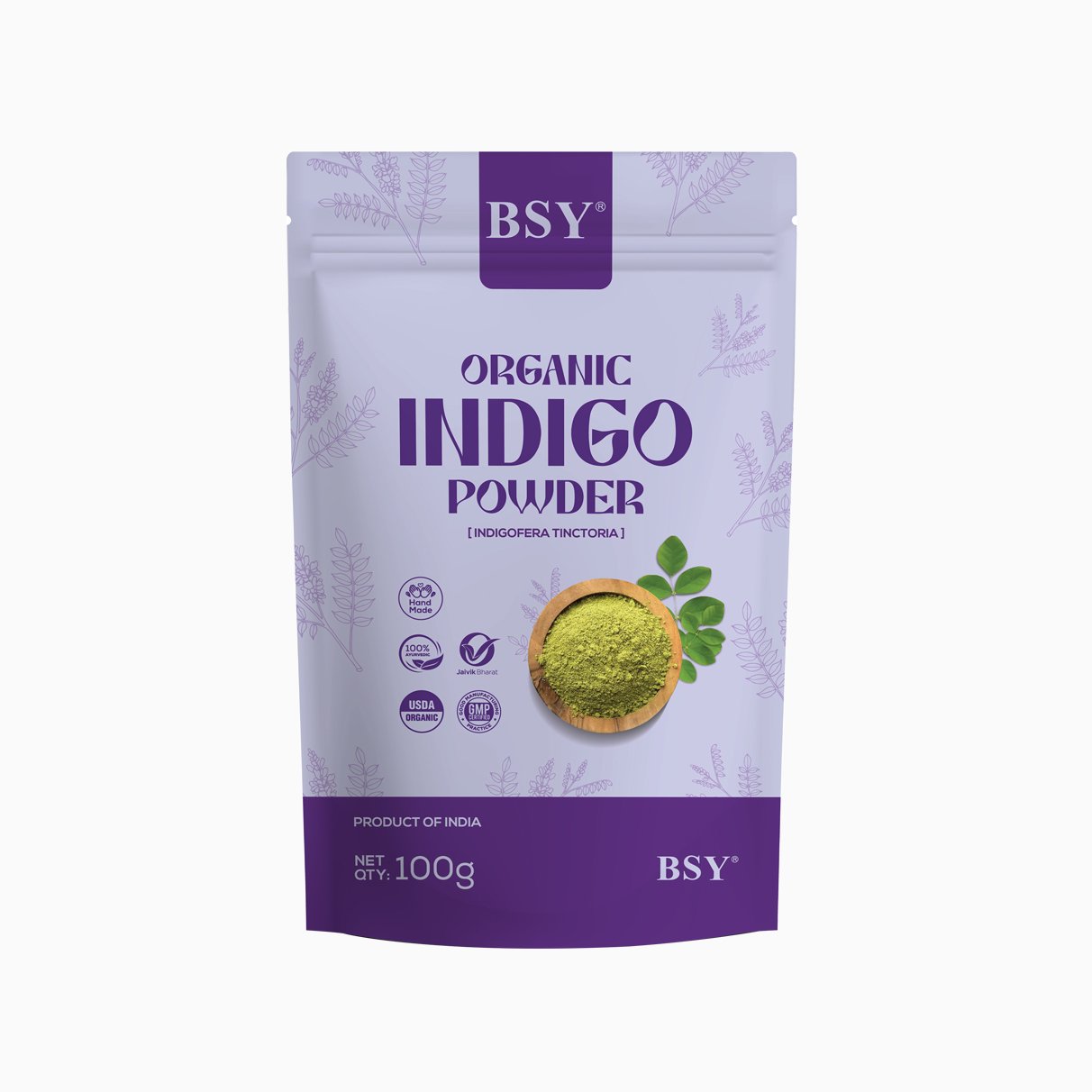 BSY Organic Indigo Powder 100g