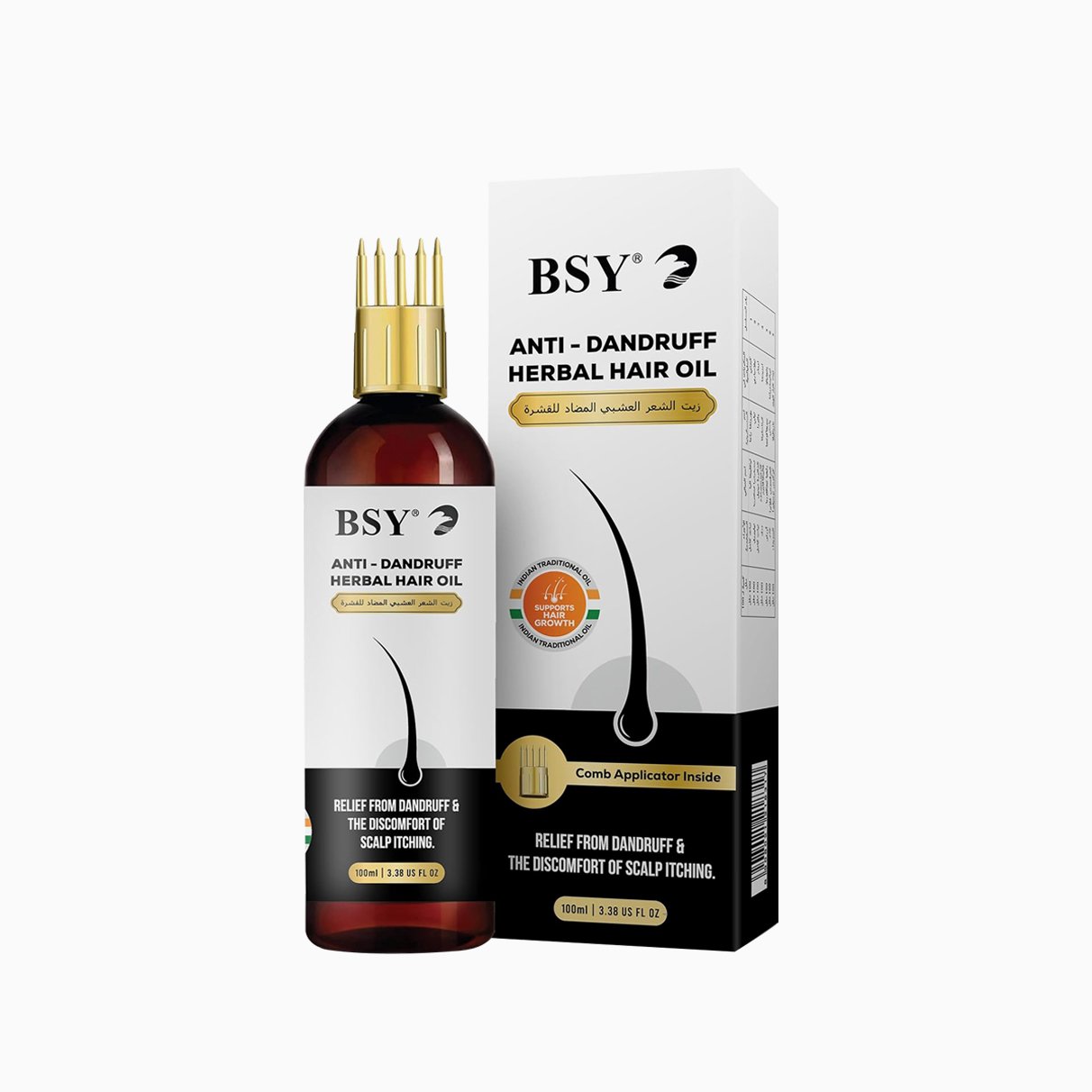 BSY Anti-Dandruff Herbal Hair Oil 100ml